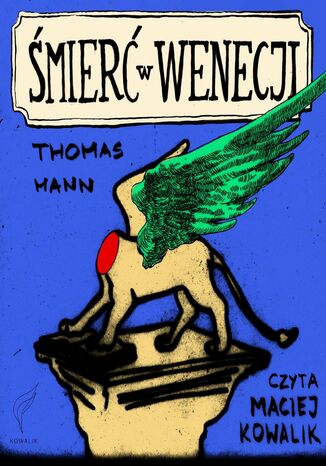 Śmierć w Wenecji Thomas Mann - okladka książki