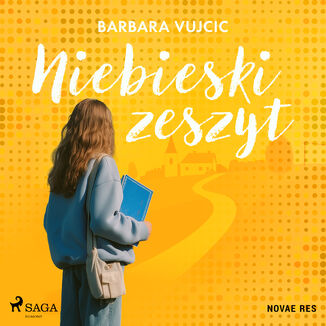 Niebieski zeszyt Barbara Vujcic - okladka książki