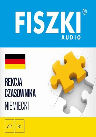 FISZKI audio - niemiecki - Rekcja czasownika Kinga Perczyńska - okladka książki