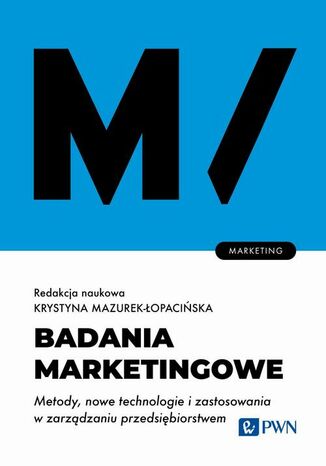Badania marketingowe Krystyna Mazurek-Łopacińska - okladka książki