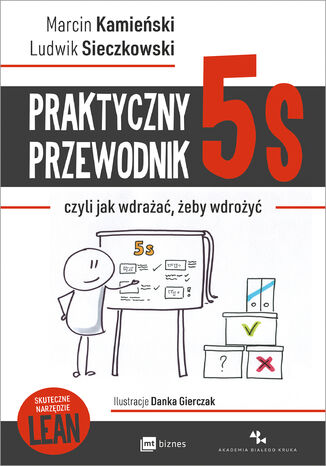 Praktyczny przewodnik 5s, czyli jak wdrażać, żeby wdrożyć Marcin Kamieński, Ludwik Sieczkowski - okladka książki