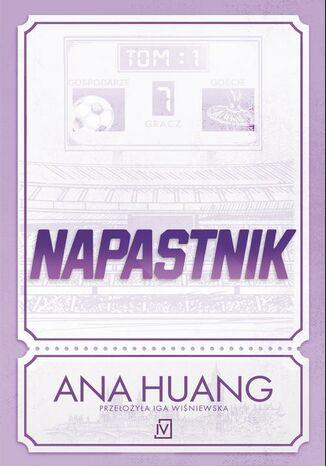 Napastnik Ana Huang - okladka książki