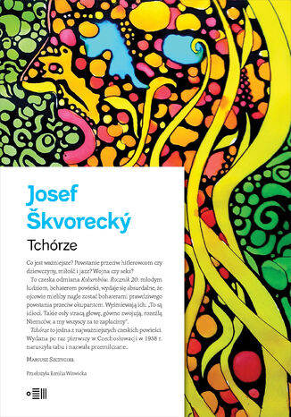 Tchórze Josef Škvorecký - okladka książki