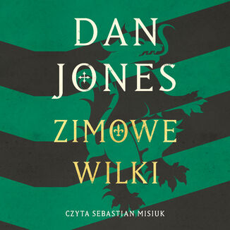 Zimowe wilki Dan Jones - okladka książki