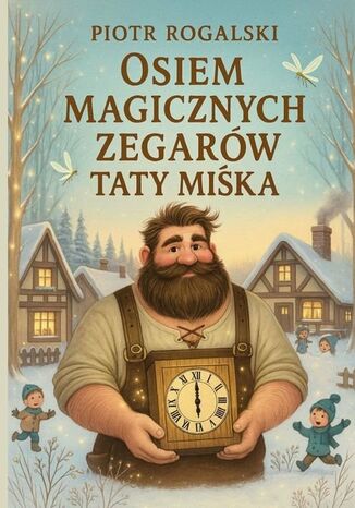 Osiem Magicznych Zegarów Taty Miśka Piotr Paweł Rogalski - okladka książki