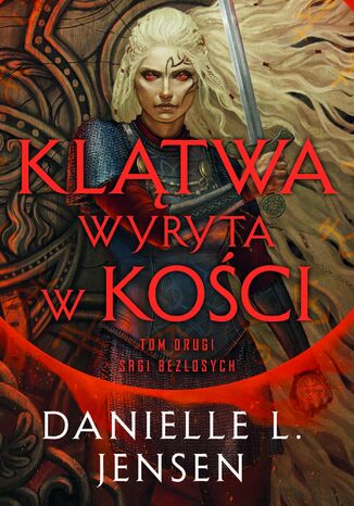 Klątwa wyryta w kości Danielle L. Jensen - okladka książki
