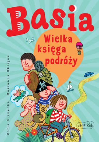 Basia. Wielka księga podróży Zofia Stanecka - okladka książki