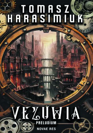 Vezuwia Tomasz Harasimiuk - okladka książki