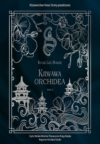 Krwawa Orchidea Kylie Lee Baker - okladka książki