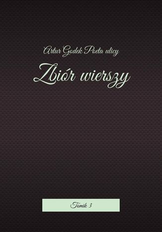 Zbiór wierszy Artur ulicy - okladka książki