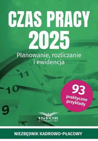 Czas Pracy 2025 Praca zbiorowa - okladka książki