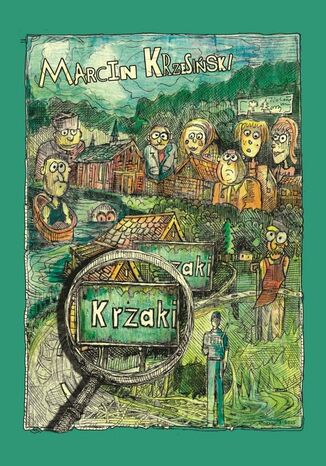 Krzaki Marcin Krzesiński - okladka książki