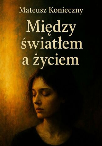 Między światłem a życiem Mateusz Konieczny - okladka książki