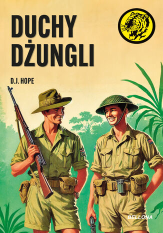 Duchy dżungli D.J. Hope - okladka książki