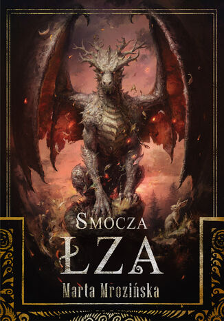 Smocza Łza Marta Mrozińska - okladka książki