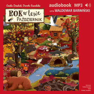 Rok w lesie. Październik Dorota Suwalska, Emilia Dziubak - okladka książki