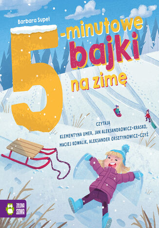 Bajki na dobranoc. 5-minutowe bajki na zimę Barbara Supeł - okladka książki