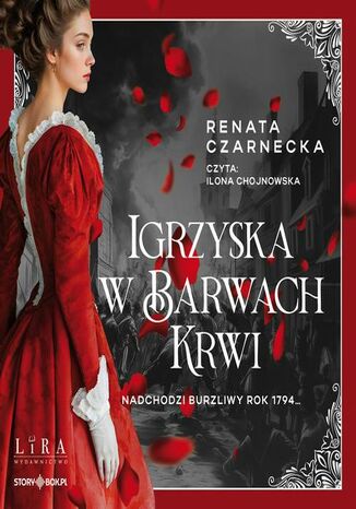 Igrzyska w barwach krwi Renata Czarnecka - okladka książki