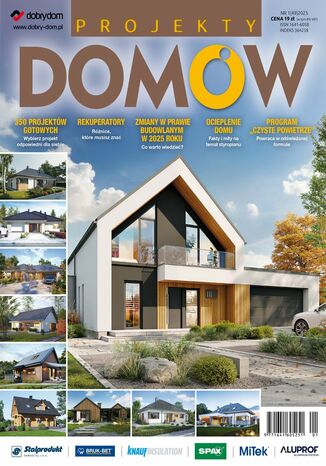 Projekty domów 1/49/2025 Opracowanie zbiorowe - okladka książki