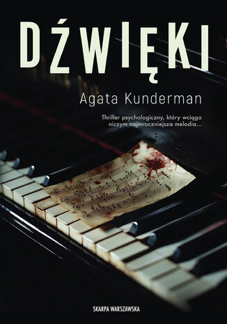 Dźwięki Agata Kunderman - okladka książki