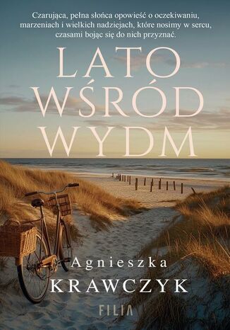 Lato wśród wydm Agnieszka Krawczyk - okladka książki