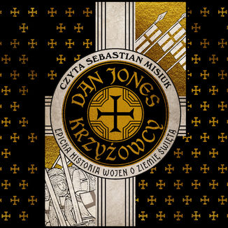 Krzyżowcy Dan Jones - okladka książki