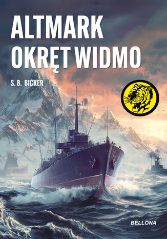 Altmark. Okręt widmo S.B. Bicker - okladka książki