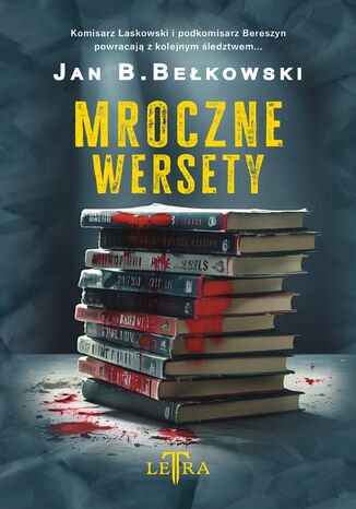 Mroczne wersety Jan B. Bełkowski - okladka książki