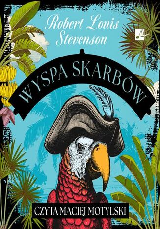 Wyspa skarbów Robert Louis Stevenson - okladka książki