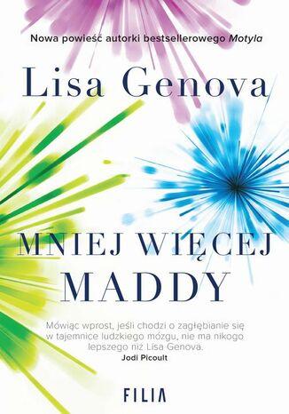 Mniej więcej Maddy Lisa Genova - okladka książki
