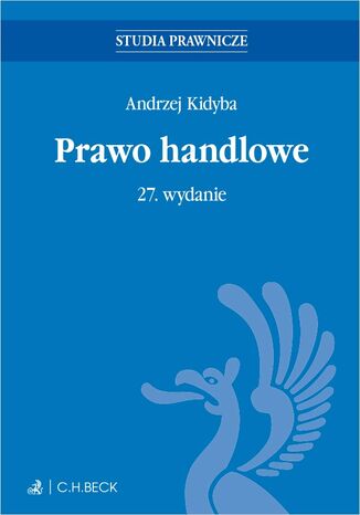 Prawo handlowe Andrzej Kidyba - okladka książki