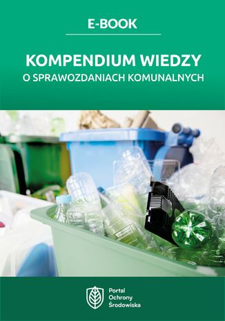 Kompendium wiedzy o sprawozdaniach komunalnych Małgorzata Hain-Kotowska - okladka książki