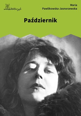Październik Maria Pawlikowska-Jasnorzewska - okladka książki