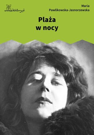 Plaża w nocy Maria Pawlikowska-Jasnorzewska - okladka książki