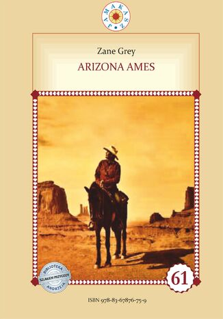 Arizona Ames Zane Grey - okladka książki