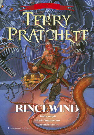 Rincewind. Tom 1 (barwione brzegi) Terry Pratchett - okladka książki