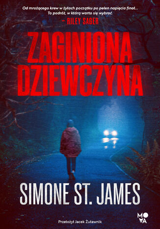 Zaginiona dziewczyna Simone St. James - okladka książki