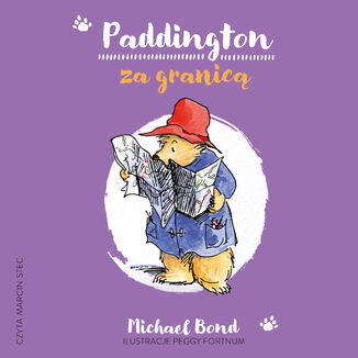 Paddington za granicą Michael Bond - okladka książki