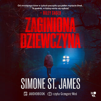 Zaginiona dziewczyna Simone St. James - okladka książki