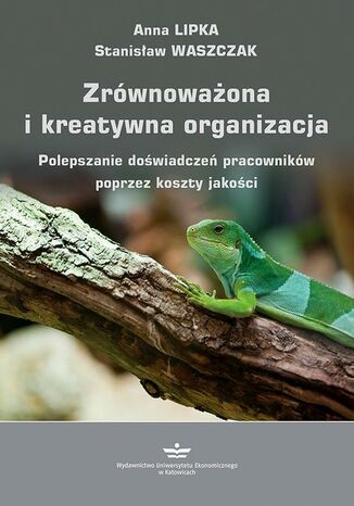 Zrównoważona i kreatywna organizacja Anna Lipka, Stanisław Waszczak - okladka książki