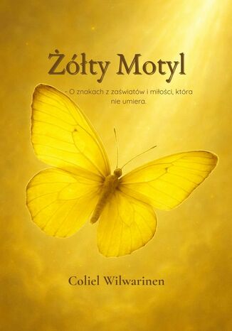 Żółty Motyl Coliel Wilwarinen - okladka książki