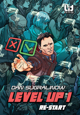Level Up (#1). Level Up 1. Re-Start Dan Sugralinow - okladka książki