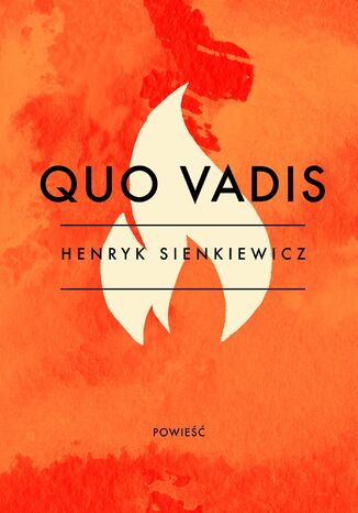 Quo Vadis Henryk Sienkiewicz - okladka książki