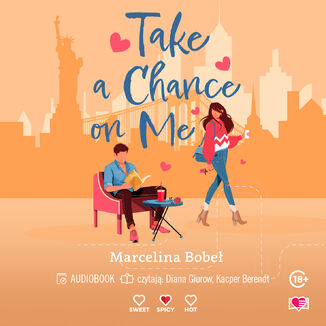 Take a chance on me Marcelina Bobeł - okladka książki