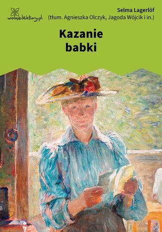 Kazanie babki Selma Lagerlöf - okladka książki