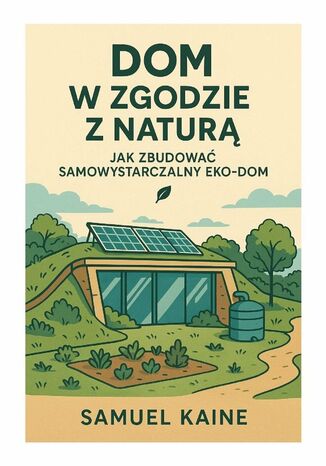 Dom w zgodzie z naturą Samuel Kaine - okladka książki