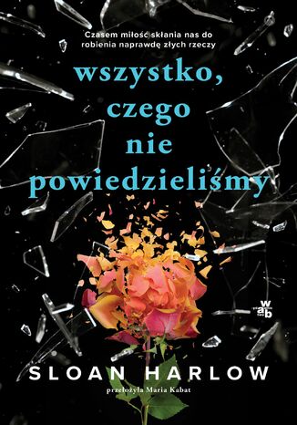 Wszystko, czego nie powiedzieliśmy Sloan Harlow - okladka książki