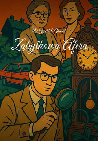 Zabytkowa Afera Wojciech Nowak - okladka książki
