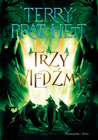 Trzy wiedźmy Terry Pratchett - okladka książki