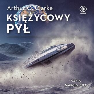 Księżycowy pył Arthur C. Clarke - okladka książki